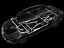 For 2001-2007 Nissan X-Trail Ultra Racing 4 Points Rear Lower Bar Member Brace