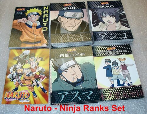 Naruto-Ninja rangs ensemble complet