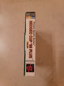 Brand New Factory Sealed Neo Geo Cup 98 Plus Color NeoGeo Pocket Color ESRB USA