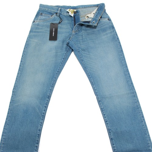 9527M jeans uomo DOLCE/&GABBANA 14 gold 5 tasche pants men