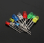 150 un 3mm 5mm LED Emisores de Luz Diod Blanco Rojo Verde Amarillo Surtido Set hágalo usted mismo