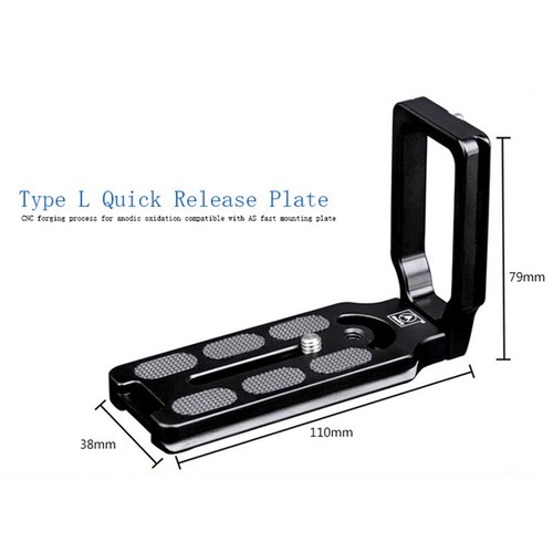 Manbily Quick Release L Plate Bracket For Camera Benro Arca Swiss High Quality