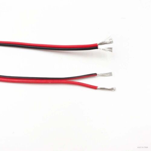 UL 2468 Electronic Wire 16-28AWG 2-Core PVC Parallel Flexible Flat Ribbon Cable 
