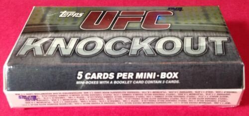2011 Topps UFC Knockout Factory Sealed Hobby Mini-Box Pack with Auto or Relic 