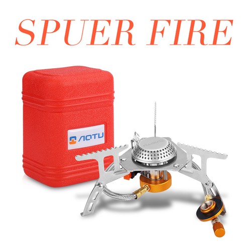 Gas Campingkocher für Trekking Picknick Outdoor EU Gaskocher mit Piezozündung