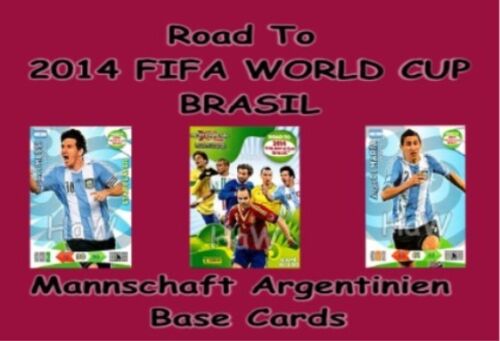Panini Adrenalyn Road to FIFA WORLD CUP 2014 Brasil Mannschaft Argentinien