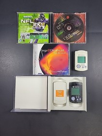 Sega Dreamcast Bundle w/ Console HKT-3020, Cords, Games, 2x Controllers HKT-7700