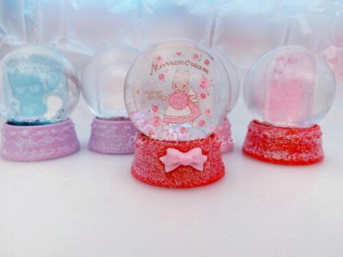 Hot Xmas New Sanrio Japan Marron Cream Mini Snow Globe