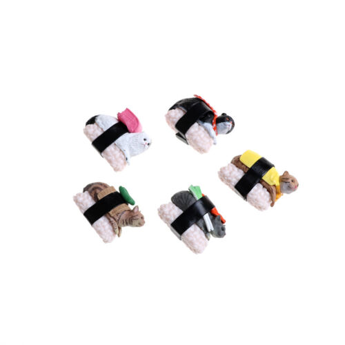 Cute Sushi Neko Cat Club Capsule Meow Mini Figure Kitty Collectio D/_N