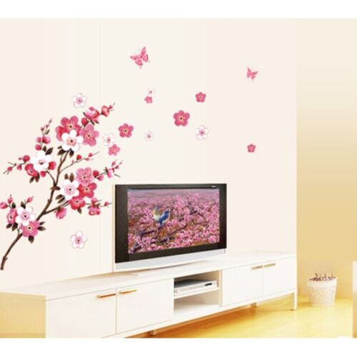 DIY Removable Flowers Wall Stickers Decal Art Vinyl Flower Mural Home Room Decor 