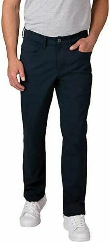 Weatherproof Vintage Men/'s Straight Fit Expedition Pant Navy Blue Select Size