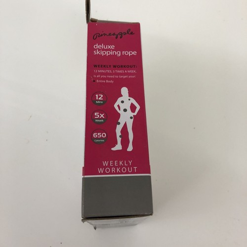 Pineapple Deluxe Skipping Rope Pink New In Box