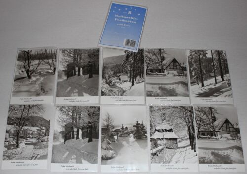 20 Weihnachtskarten  Postkaren Echt Foto aus der damaligen DDR  **RARITÄT** NEU