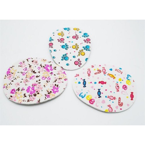 2pair//lot Cloth Foot Care Cushion High Heel Insoles Anti-Slip Half Shoe Pads YT