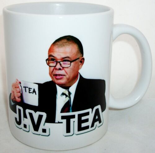 J V Tea Novelty Design Ceramic Coffee Tea Mug Gift Jonathan Van Tam 