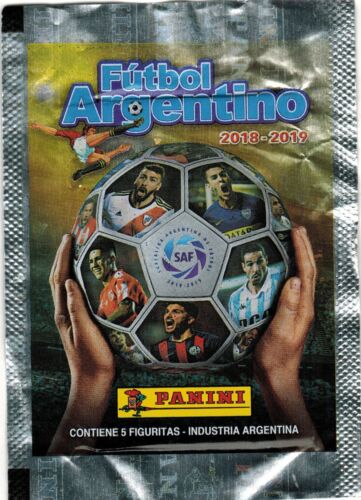 Argentina 2018-2019 Panini Futbol Argentino Soccer sticker Pack 