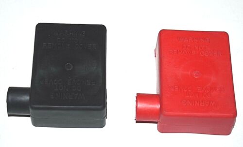 Battery Terminal Boot Elbow Protector 1 Left POS Red 1 LEFT NEG 2 Gauge