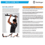 HARBINGER MULTI GYM PRO PULL-UP PUSH-UP /& DIPS HOME GYM TRAINING BAR SIT-UP