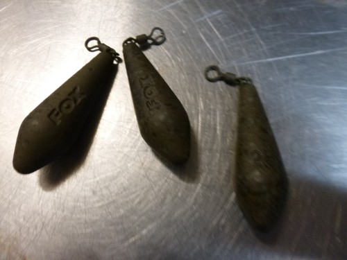 Fox Carpe Leads Inline rainures distance x3 conduit Toutes Les Tailles!!!,