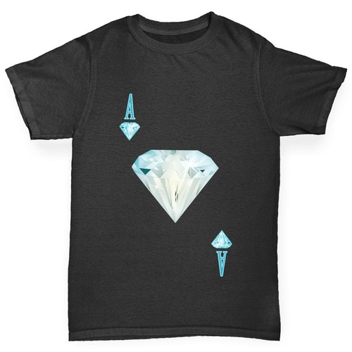 Twisted Envy Boy/'s Ace Of Diamonds Novelty T-Shirt