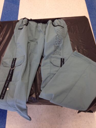 Women/'s Pants License Zumba Apparel Gray XL