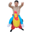 Adults Chicken Inflatable Rooster Costume Halloween Carnival Cosplay Party Dress
