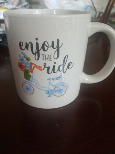 Details about  / Enjoy The Ride Bicycle Mug Coffee