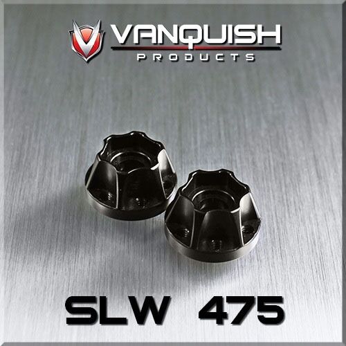 2 Vanquish Products SLW .475 Wheel Hub Black VPS07113