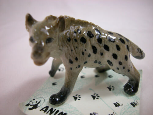 Closeout Porcelain Miniature Animal Jungle Wild Life Hyena #112