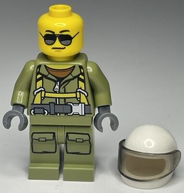 Lego City Volcano Explorer (Minifigure, CTY0697, 60123, 60125) Canadian