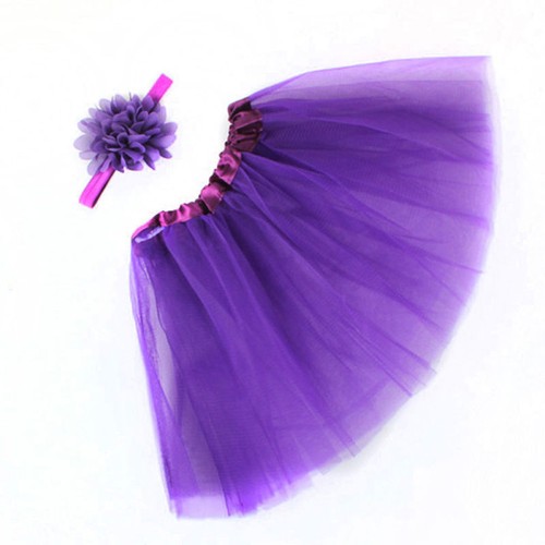 Bébé Nouveau-né mignon Bébé Fille Tutu Jupe /& Serre-Tête Photo Prop Costume Outfit