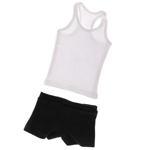12/'/' Male Figure Accessories 1//6 Scale Underclothes Mens Vest /& Underwear