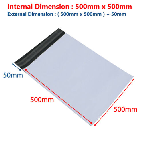 1000x 13 Sizes Poly Mailer Plastic Satchel Courier Self Sealing Shipping Bag