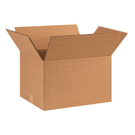 Corrugated Boxes 16 x 12 x 10/" ECT-32 Brown Shipping//Moving Boxes 50 Pieces