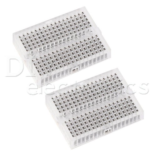 MB-102 Solderless Breadboard Protoboard 830 Tie Points 2 buses Test Circuit