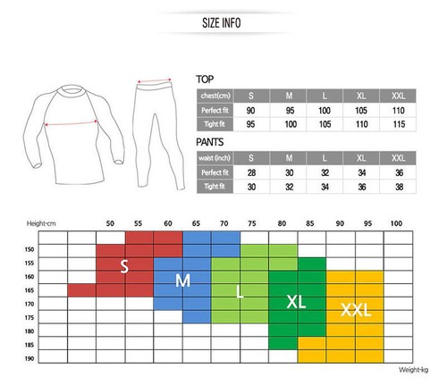 Take Five Mens Skin Tight Compression Base Layer T Shirts Pants Set TF 199 197