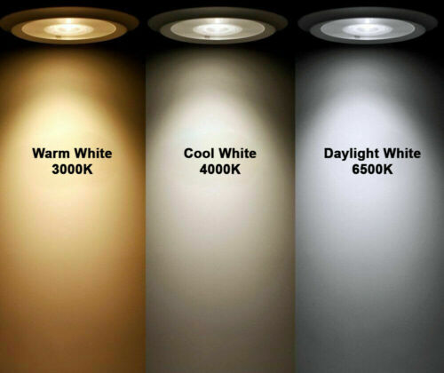 JCB LED GU10 Bulbs 3w = 35w 5W = 50W Spot Light Lamp Downlight 3000k/4000k/6500k 
