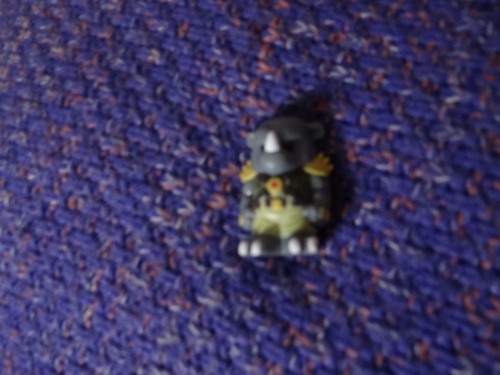 Teenage Mutant Ninja Turtles Ooshies série 1 Rocksteady NOUVEAU RARE