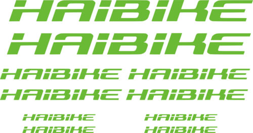 Bike Bici Aufkeber KIT PEGATINAS STICKERS VINILO HAIBIKE STICKER Vinyl