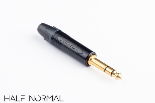5/' Foot Mogami 2534 Quad Balanced Cable Neutrik Gold 1//4/" TRS to 1//4/" TRS Red