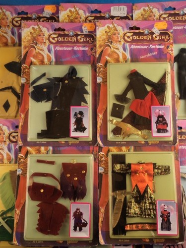 1984 Galoob Golden Girl Figure Carded Outfits Multi-Listing Choose You Own!