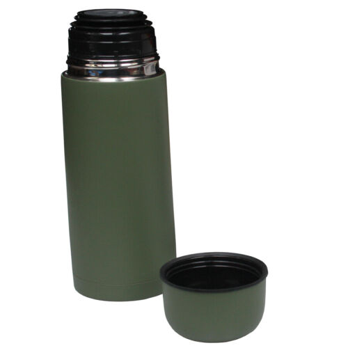 Fox Outdoor Vakuum Thermoskanne Isolierflasche oliv 0,5 ltr Schnellverschluss 