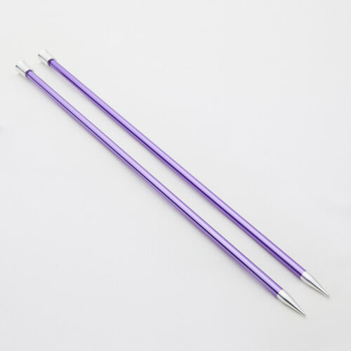 12.00mm Knit Pro Zing 25cm Single Pointed Knitting Needles Sizes 2.00mm