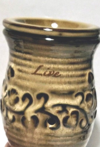 LIVE LAUGH LOVE Ceramic Plug-In Fragrance Wax Warmer Home Office Gift Flame-Free