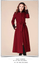 Womens Wool Blend Military Parkas Coats Belt Long Jackets Trench Full Length HOT