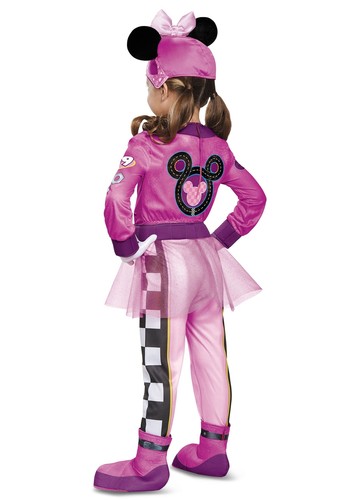 Girls Minnie Roadster Deluxe Toddler Costume