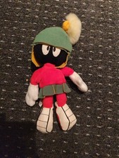 Vintage 1999 Marvin der Marsianer 11 Zoll Plüsch Warner Bros.Studio Looney Tunes