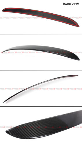 FOR 2015-18 MB S550 S63 S65 AMG 2DR COUPE CARBON FIBER REAR WINDOW ROOF SPOILER 