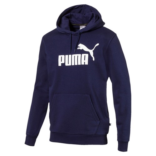 PUMA Uomo Hoodie Hoody con cappuccio Pullover Pullover Hoody ESS Hoody TR BIG LOGO