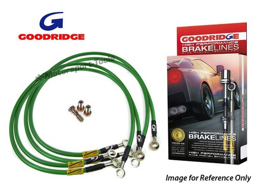 Goodridge For Mercedes G Wagon 460//461 chas055306//903695 Braided Brake Hoses